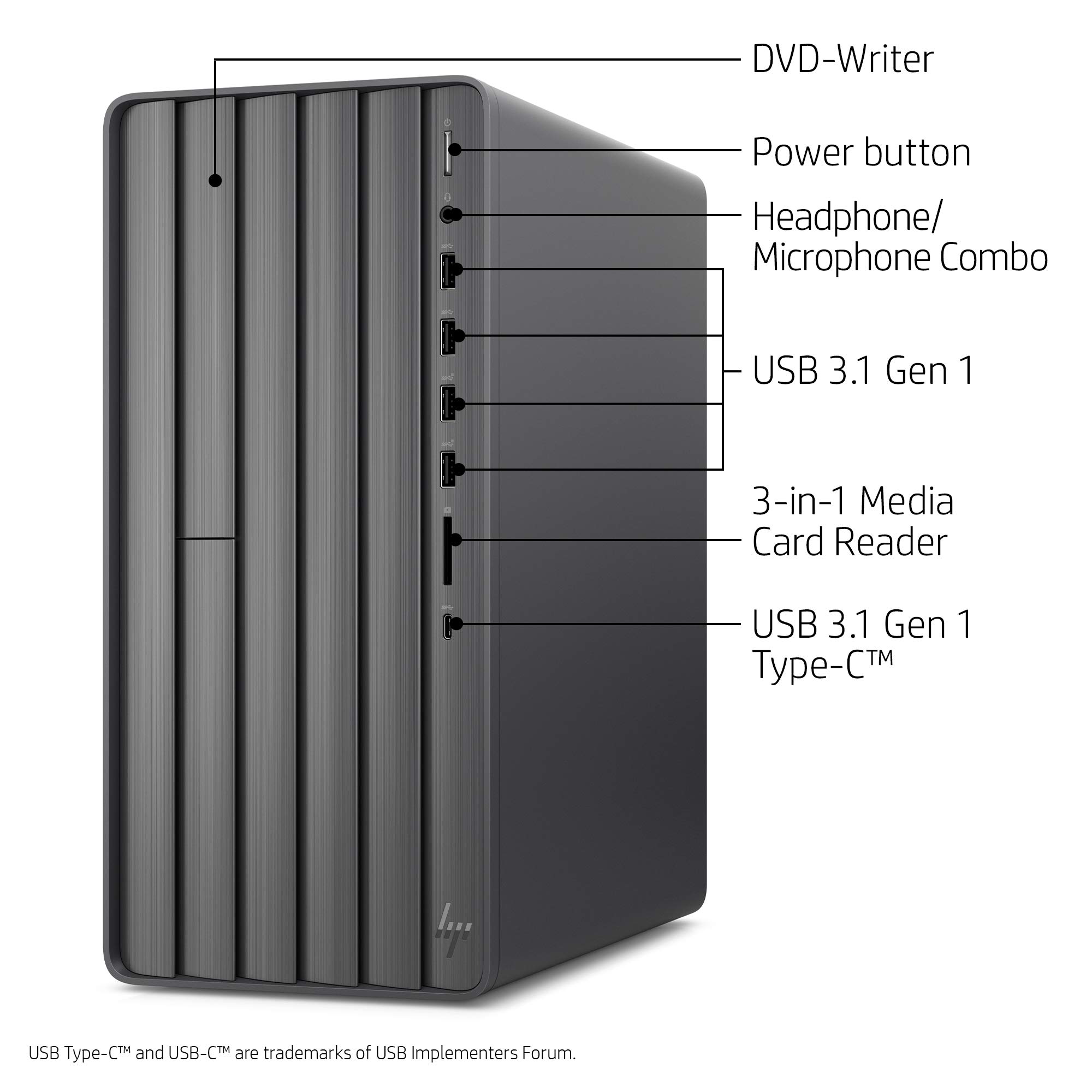 HP デスクトップPC　i7-9700　16GB　SSD512GB＋HDD1TB Amazon.com: HP ENVY Desktop Computer, Intel Core i7-9700
